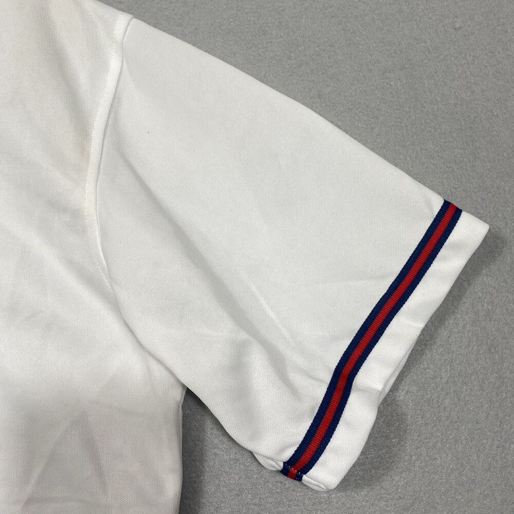 Vintage Atlanta Braves Jersey Mens Large MLB Button Front Rawlings 90s White - Picture 4 of 9